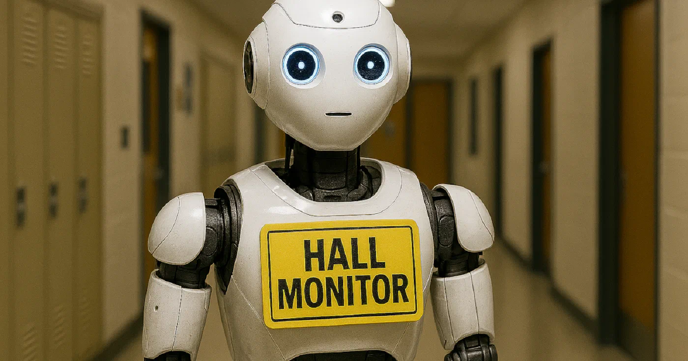 The Dawn Of The A.I. Hall Monitor