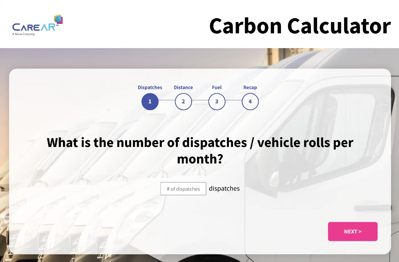 Carbon Calculator for CareAR