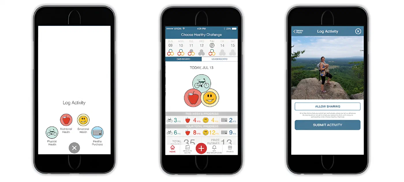 Choose Healthy Challenge Mobile App