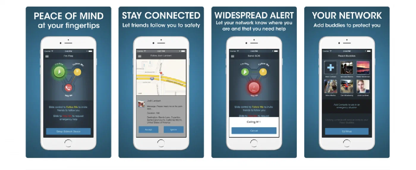 React Mobile: A Personal Safety App Built on Titanium