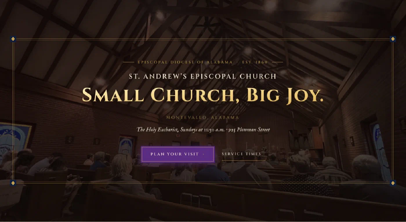 Small Church, Big Website