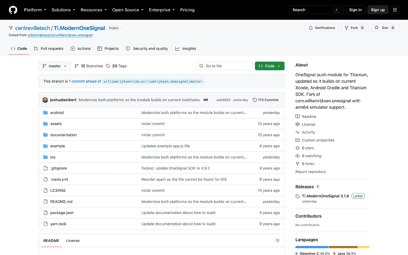 Ti.ModernOneSignal: Updated Push Notifications for Titanium Apps
