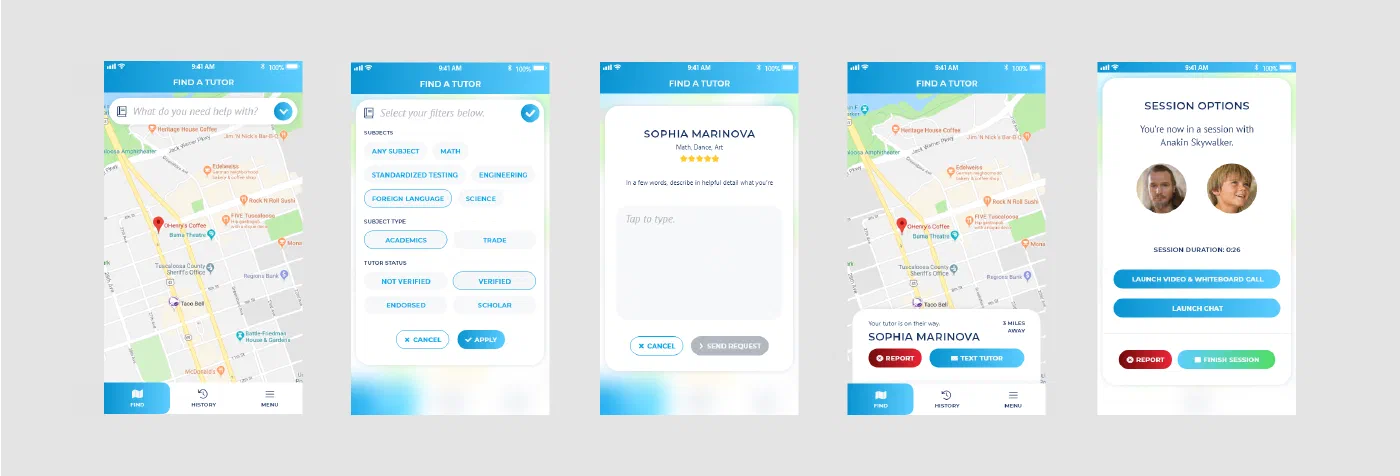 TUTR Mobile App