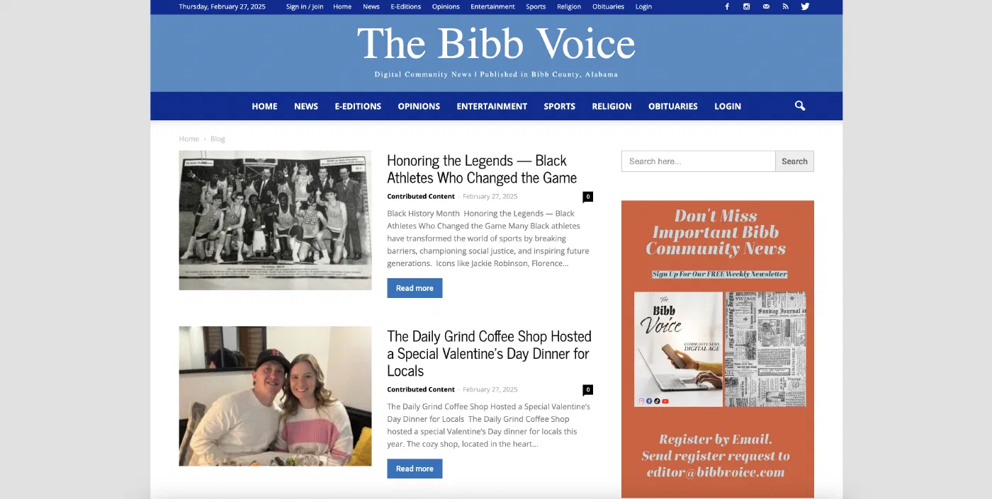 Building The Bibb Voice: A Local News Site for Bibb County