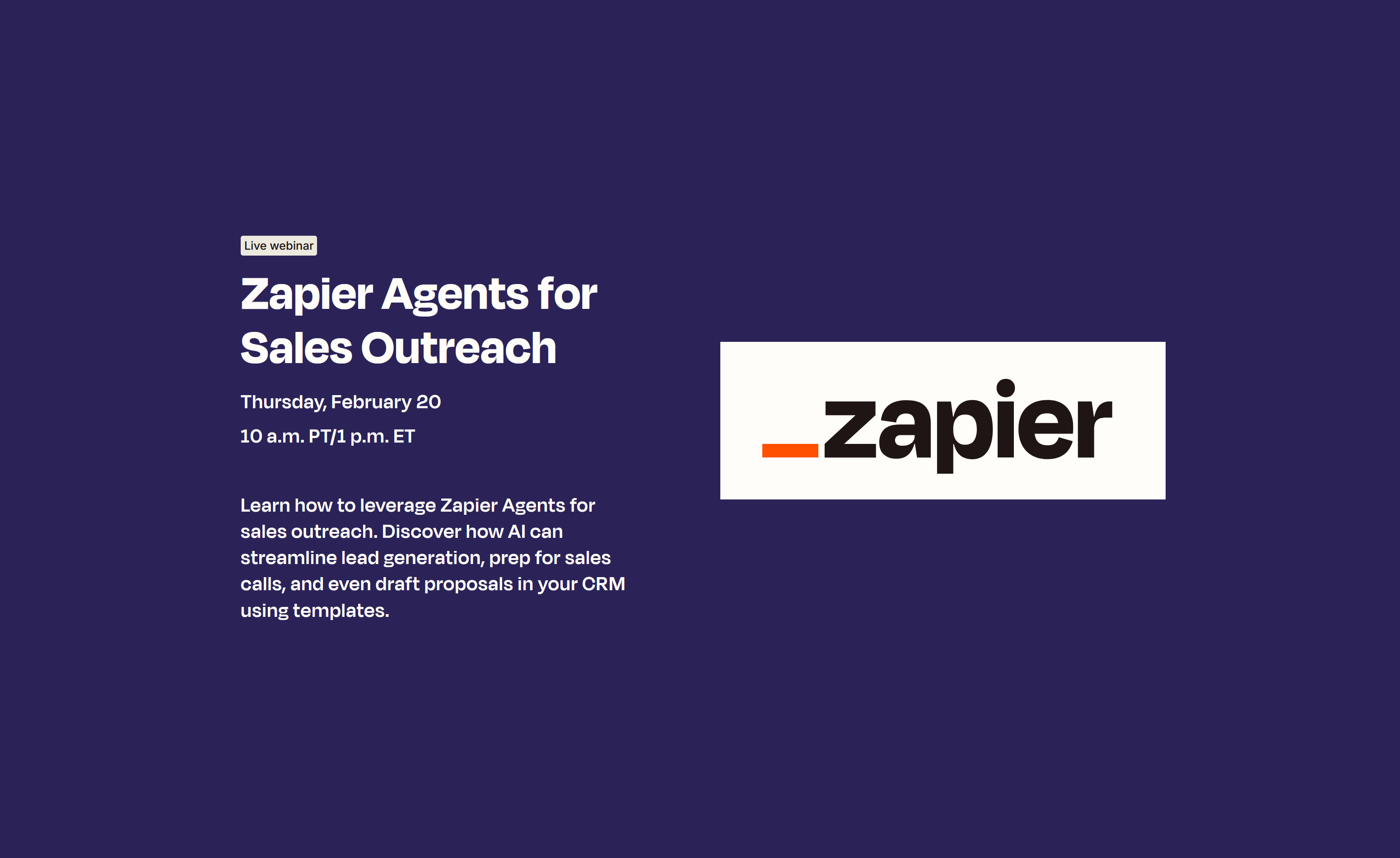 Lead Generation With AI, Powered By Zapier